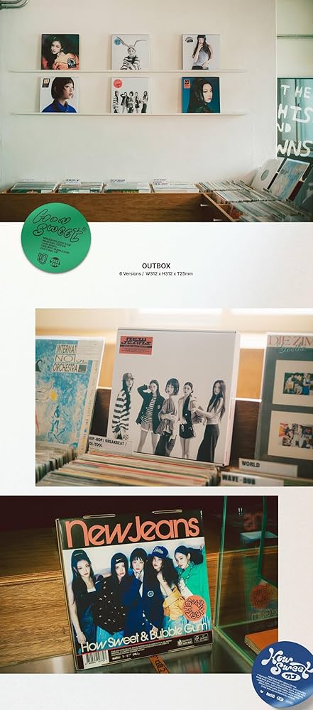 【新品未開封】NewJeans How Sweet　6形態セット Amazon.co.jp: NewJeans 'How Sweet' Standard ver. (6 SET